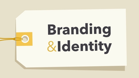 Thumbnail for entry Beginning Graphic Design: Branding &amp; Identity