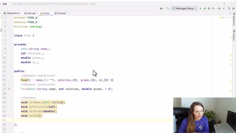 Thumbnail for Example Program 4 - Setters