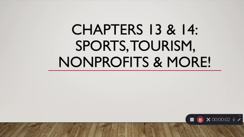 Thumbnail for entry 3400 sports tourism nonprofits