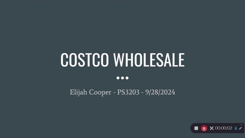 Thumbnail for Costco Presentation