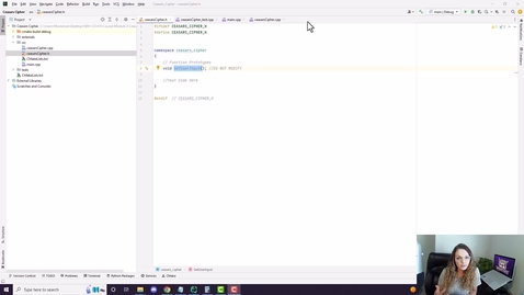 Thumbnail for Example 3 - Declaring function prototypes &amp; definitions
