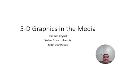 Thumbnail for 5D-Graphics in the Media ONL