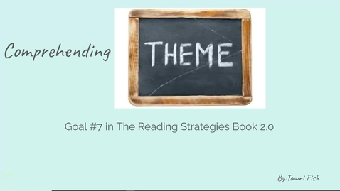 Thumbnail for Comprehending Theme