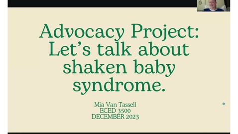 Thumbnail for Advocacy in action via story posts on personal Instagram and Facebook accounts