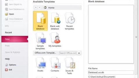 Thumbnail for Database-Tutorial