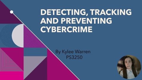 Thumbnail for Detecting, Tracking and preventing Cybercrime