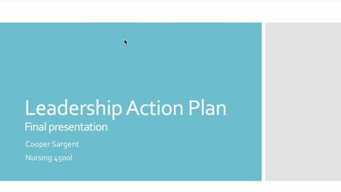 Thumbnail for Leadership Action Plan Video