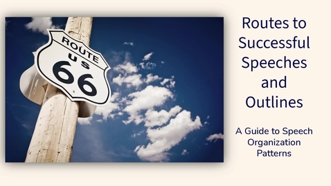 Thumbnail for Speech Organization Full Video