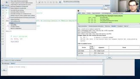 Thumbnail for 5: Introduction to MARS, Hello World Program