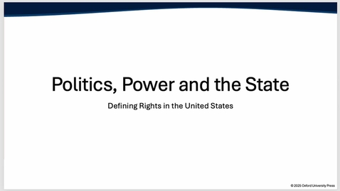 Thumbnail for POLS 1010: Defining Rights in the United States