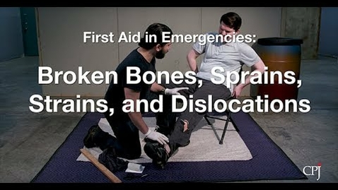 Thumbnail for HTHS 1101 F05-01 Musculoskeletal Injuries First Aid Video with Questions