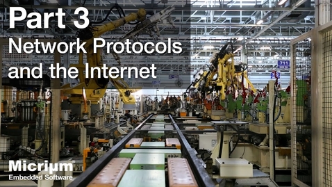 Thumbnail for entry CS200 Module 5 Internet of Things [3/5]: Network Protocols and the Internet