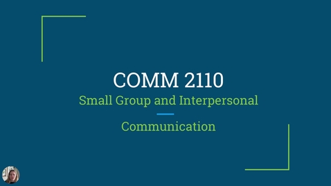 Thumbnail for COMM 2110 Chapter 1.2 - Models of Communication (1).pptx
