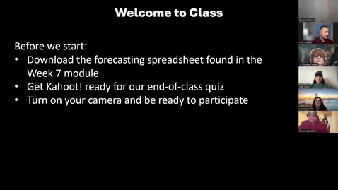 Thumbnail for Week 7 Class Recording -Spring 2026