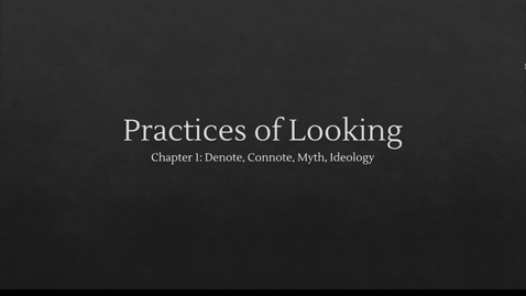 Thumbnail for Practices of Looking Part 2