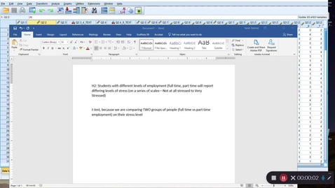 Thumbnail for Comm 3150 Chapter10Data t-test