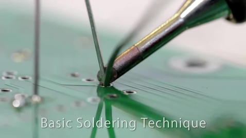 Thumbnail for Basic Soldering Tips
