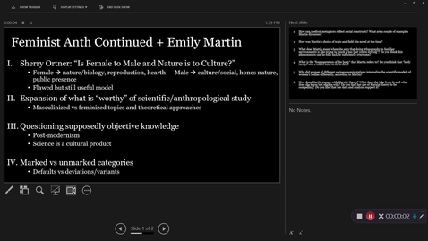 Thumbnail for ANTH 4200 March 25