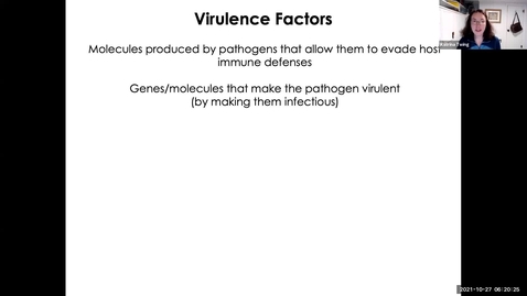 Thumbnail for MICR1113_Wk13_VirulenceFactors