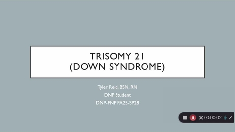 Thumbnail for Trisomy 21