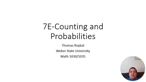 Thumbnail for entry 7E-Counting and Probability ONL