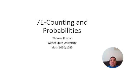 Thumbnail for 7E-Counting and Probability ONL
