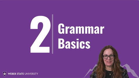 Thumbnail for COMM 1140 Grammar Basics