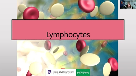 Thumbnail for entry Unit 4 Lecture 3 Lymphocytes, Non-malignant Neutrophil Disorders