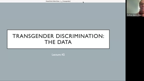 Thumbnail for entry Module 10 - Data on trans discrimination