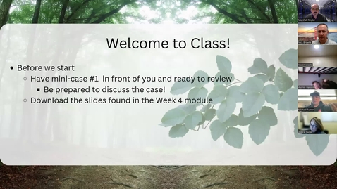 Thumbnail for SCM Week 4 Spring 2025