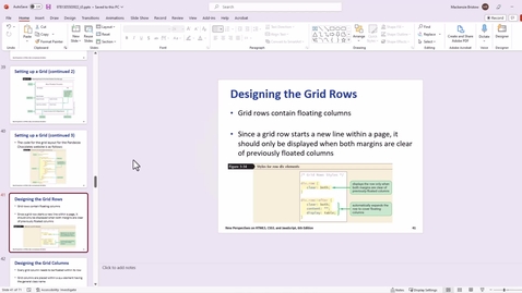 Thumbnail for entry Video 7 - Defining Grid Layouts in CSS