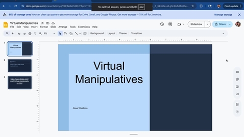 Thumbnail for small task screen recording