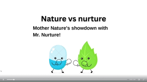 Thumbnail for nature vs nurture