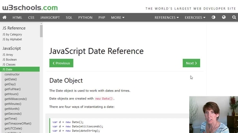Thumbnail for The date object