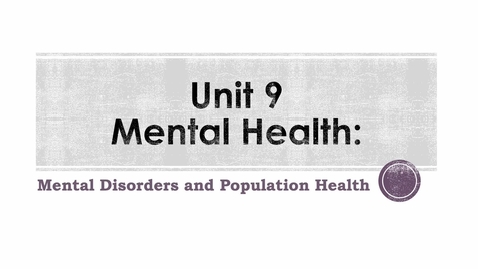 Thumbnail for mental disorders and defense mechanisms.mp4