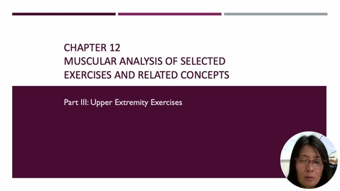 Thumbnail for Ch12 Muscular Analysis UE New
