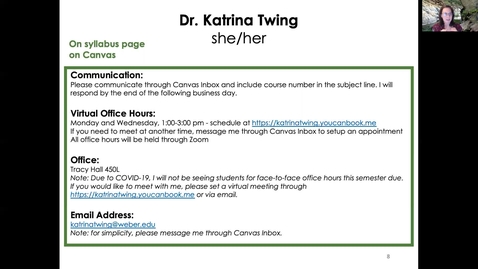 Thumbnail for Dr. Twing Introduction