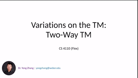Thumbnail for 8.4 Two-Way TM