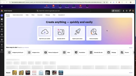 Thumbnail for Adobe Express Overview