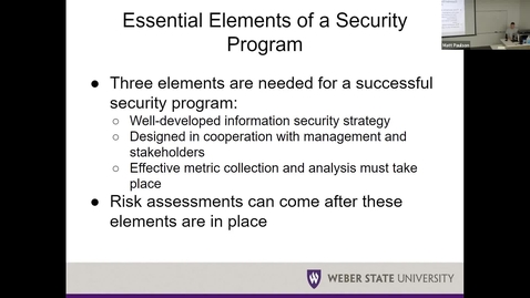 Thumbnail for entry NET 3550 Week 10 Importance-business case