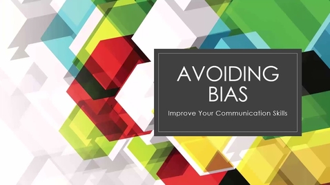 Thumbnail for Avoiding Bias