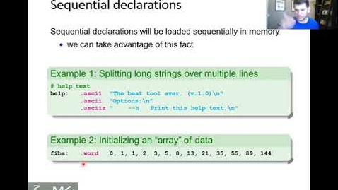 Thumbnail for 11: Introduction to MIPS Part II