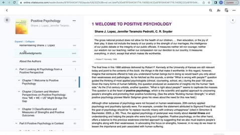 Thumbnail for entry Positive psychology Track 1: Chapters 1-3
