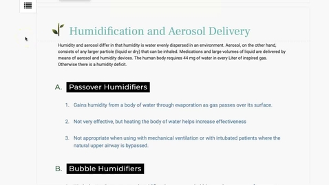 Thumbnail for LJ Humidity and Aerosol - Quiz