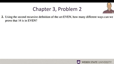 Thumbnail for entry CS 4110 - Chapter 3 Problem 2 (Learning Activity)
