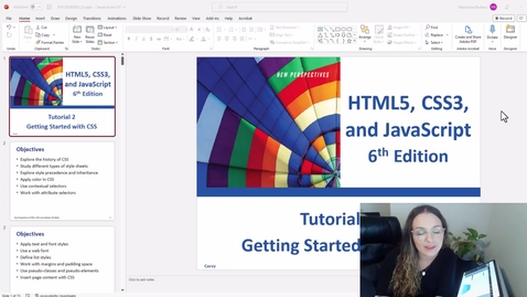 Thumbnail for Video 1 - Introduction to CSS