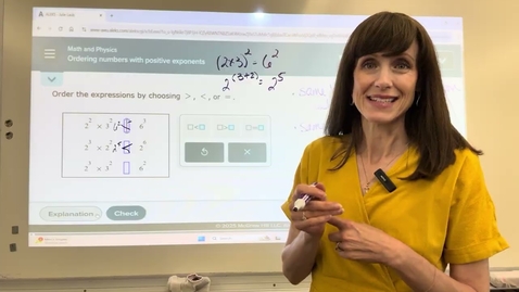 Thumbnail for Basic Chemistry Math: ALEKS Ordering numbers with positive exponents