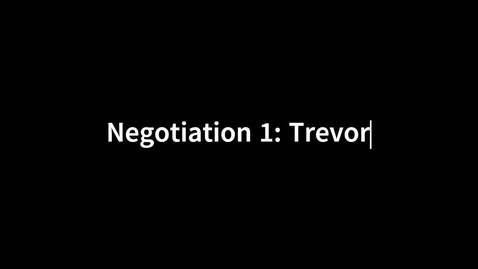 Thumbnail for Negotiation Analysis-Connie and Trevor