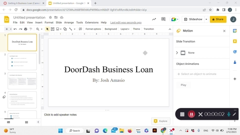 Thumbnail for entry DoorDash Business Loan