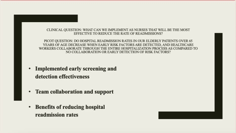 Thumbnail for Kaltura- Evidence Based Practice Synthesis Table and Dissemination